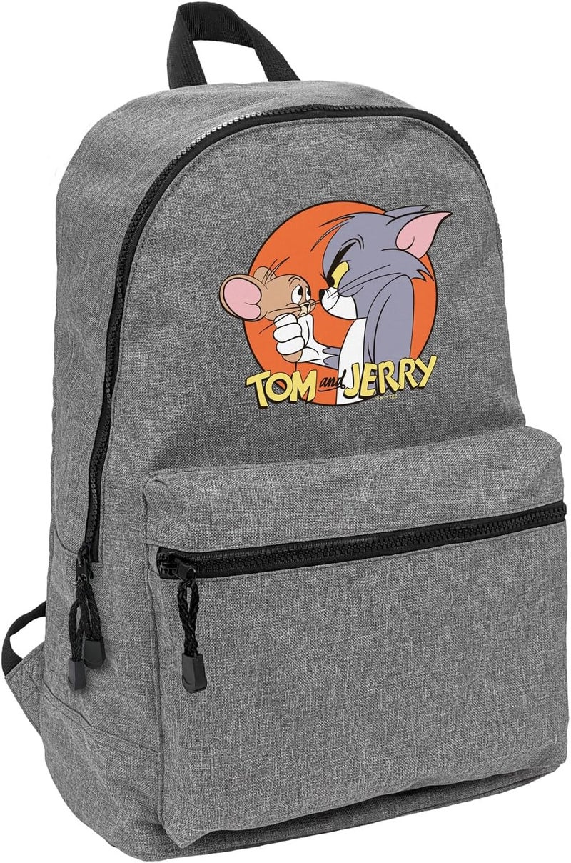 LOGOVISION Tom and Jerry Tom and Jerry Characters Lightweight Backpack for Work School Daily Use Packable for Travel - Image 1